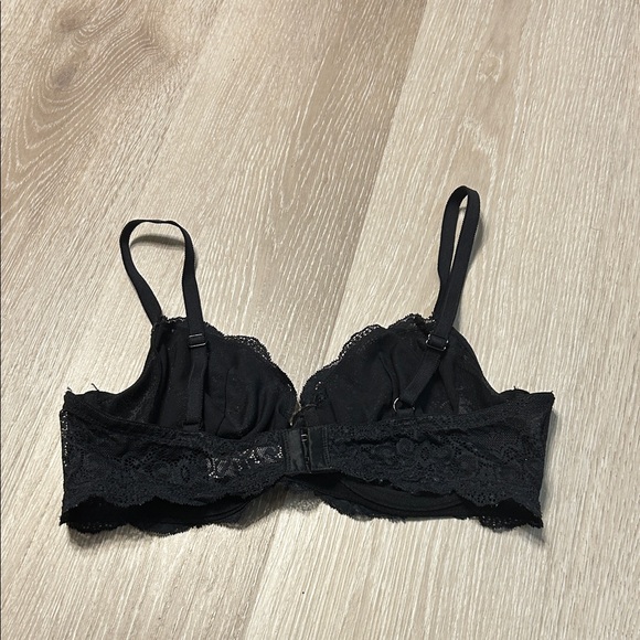 Gilligan O'Malley Black Lace Lightweight Bra 38C - Picture 4 of 7